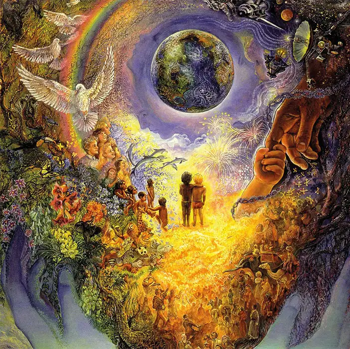 “Millenium T Tree” by Josephine Wall